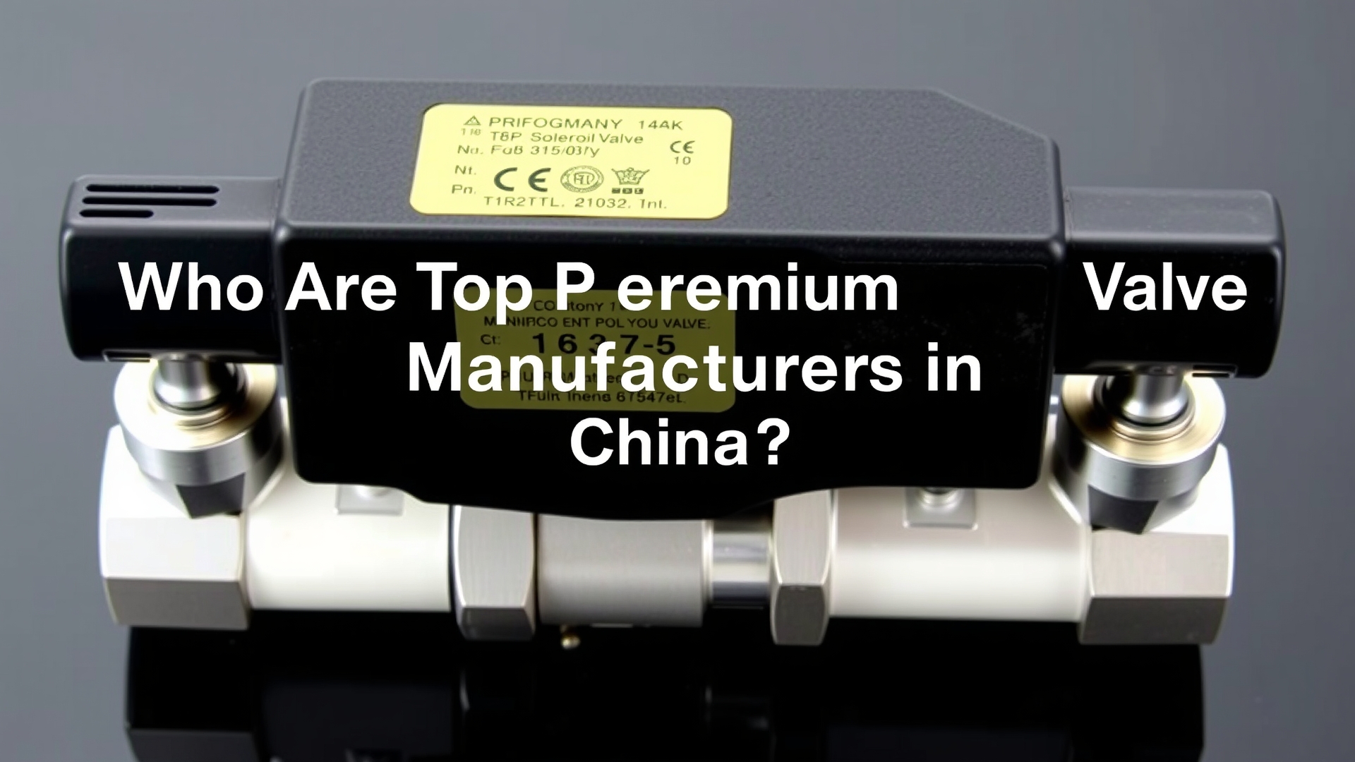 Who Are the Top Premium Solenoid Valve Manufacturers in China?