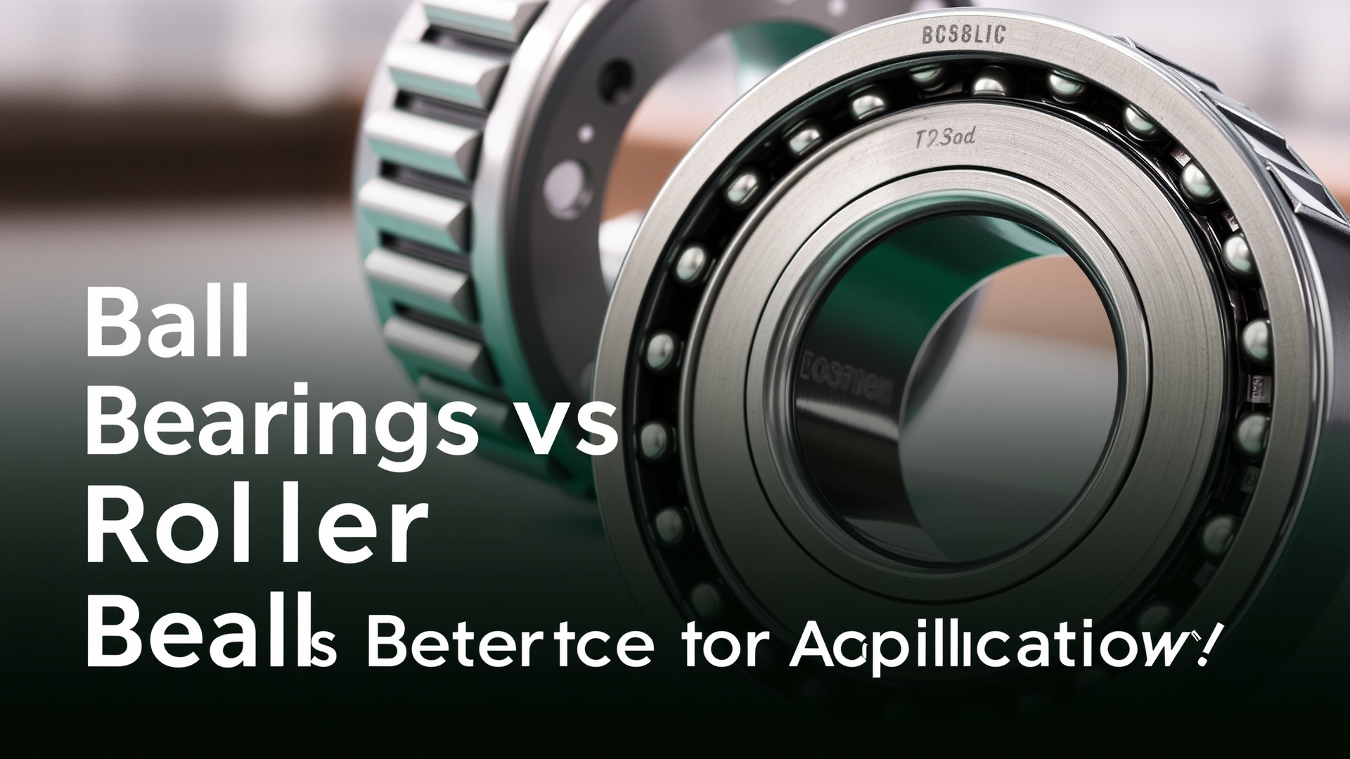 Ball Bearings vs Roller Bearings: Which Is Better for Your Application?